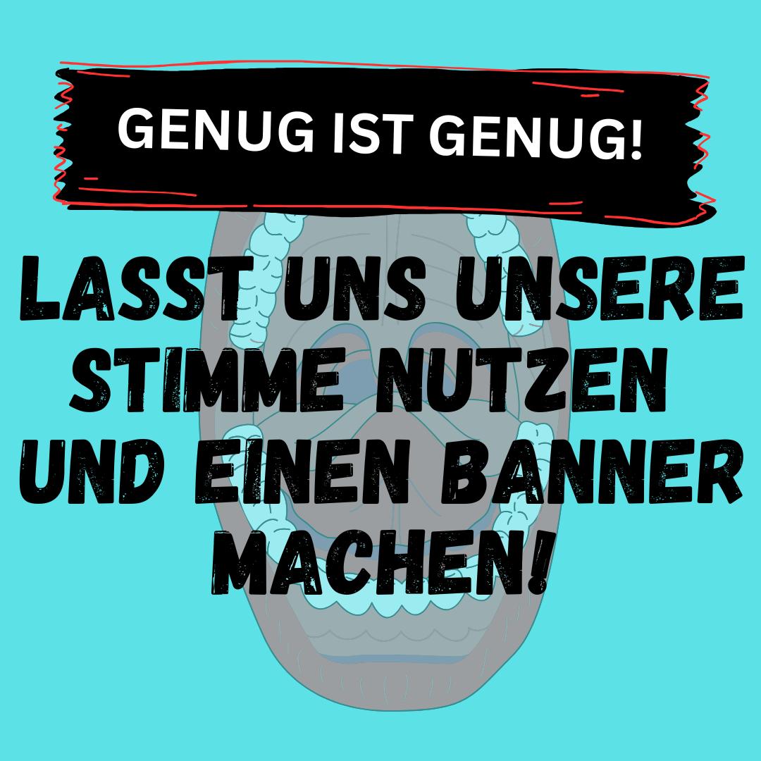 Lasst uns ein Banner machen!